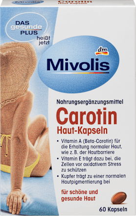 Carotin Haut-Kapseln 60 St. Mivolis