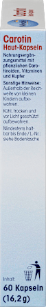 Carotin Haut-Kapseln 60 St. Mivolis