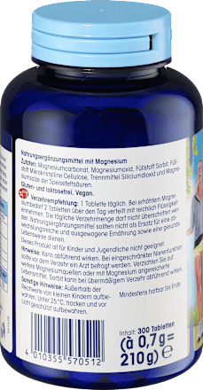 Magnesium, Tabletten 300 St. Mivolis