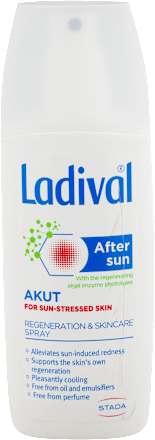 AKUT After sun fluid za regeneraciju kože posle sunčanja u spreju Ladival