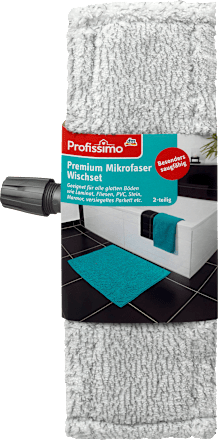 Wischset Premium Mikrofaser 2-teilig Profissimo