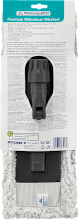 Wischset Premium Mikrofaser 2-teilig Profissimo