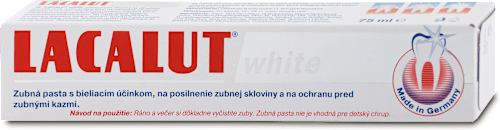Zubná pasta white LACALUT