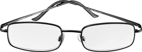 Okulary do czytania czarne klasyczne, moc +1,5 VISIOMAX