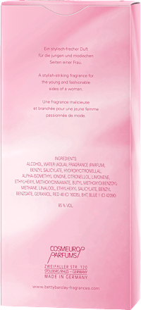 No. 3 Eau de Toilette  Betty Barclay