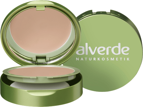 Kompakt Make-up honig-gold 020 alverde NATURKOSMETIK