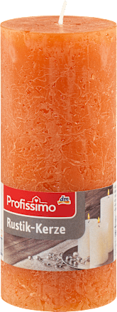 Stumpenkerze Rustik 160/68 terra Profissimo