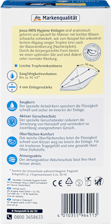 MEN Hygiene-Einlagen Leicht Jessa DISKRET