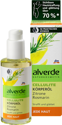 Körperöl Cellulite Zitrone Rosmarin alverde NATURKOSMETIK
