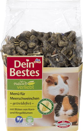 naturverliebt Hauptfutter - Menü für Meerschweinchen Dein Bestes