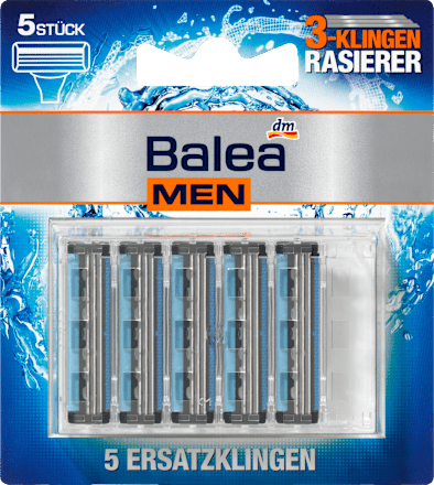 3-Klingen Rasierklingen Balea MEN