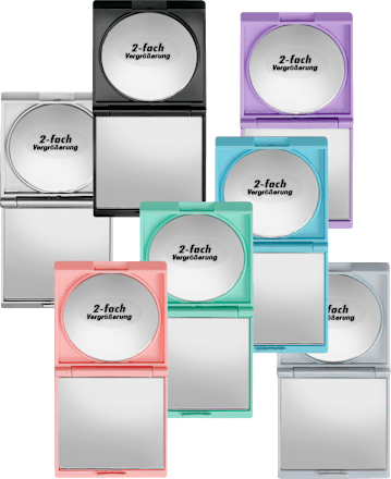 Taschenspiegel mit 2-facher Vergrößerung ebelin