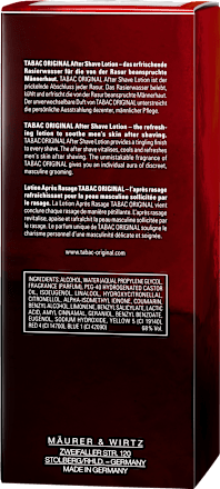 Tabac Original After Shave Lotion Tabac Original