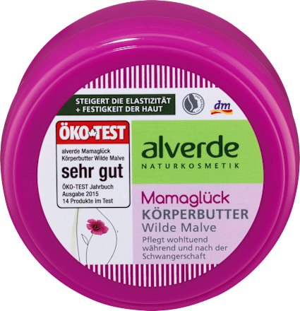 Mamaglück Körperbutter Wilde Malve alverde NATURKOSMETIK