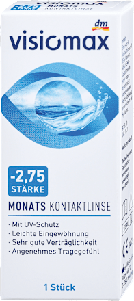 Mesečna kontaktna leča, dioptrija -2,75 visiomax