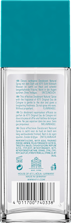 Deo Zerstäuber Echt Kölnisch Wasser 4711