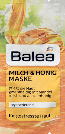 Maske Milch & Honig, 2 x 8 ml Balea