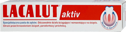 Pasta do zębów, activ Lacalut