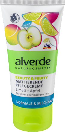 Tagespflege Beauty & Fruity Limette Apfel alverde NATURKOSMETIK