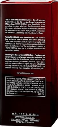 After Shave Lotion Tabac Original