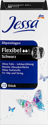 Slipeinlagen Flexibel Schwarz Jessa