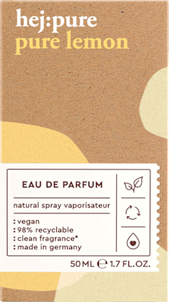 Eau de parfum pure lemon hej:pure