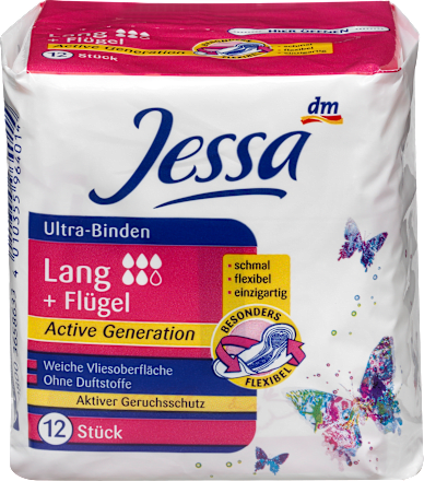 Ultra-Binden Lang + Flügel Active Generation Jessa