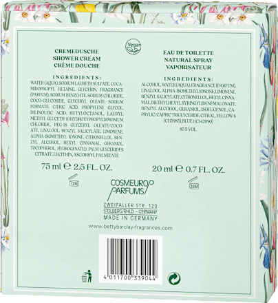 Geschenkset Flower EdT & Duschgel 2tlg Betty Barclay