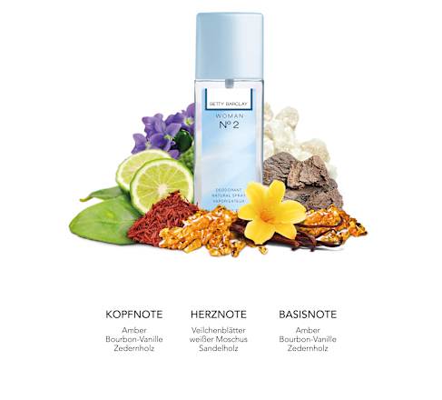 Deo Naturalspray Zerstäuber woman No. 2 Betty Barclay
