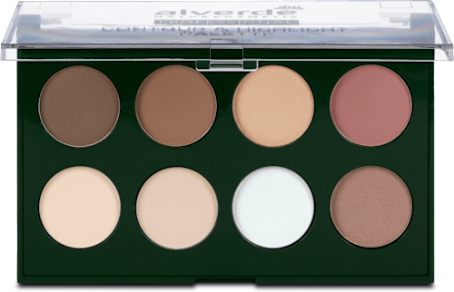 Paleta za konturo in osvetljevanje alverde NATURKOSMETIK