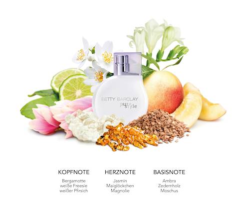 Eau de Toilette pure style Betty Barclay