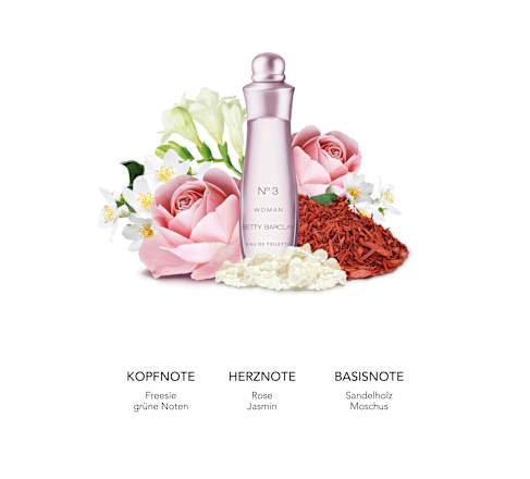 No. 3 Eau de Toilette  Betty Barclay