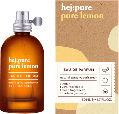 Eau de parfum pure lemon hej:pure