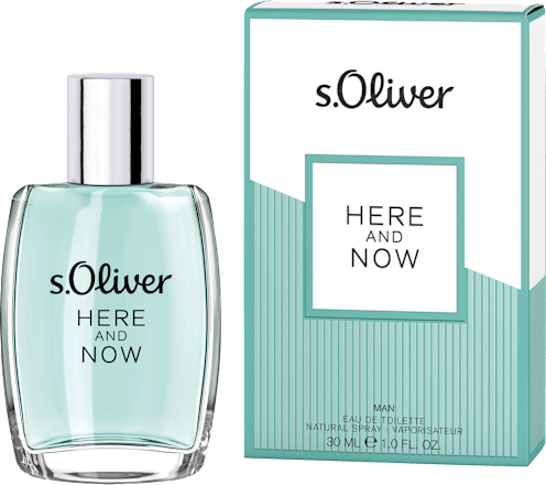 Eau de Toilette Here and Now Man s.Oliver