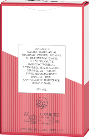 Eau de Toilette Here and Now Woman s.Oliver