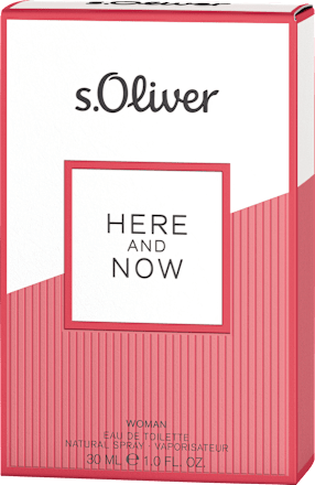 Eau de Toilette Here and Now Woman s.Oliver