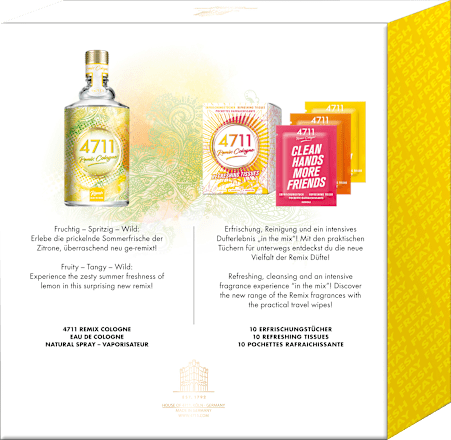 Geschenkset Remix Zitrone  4711