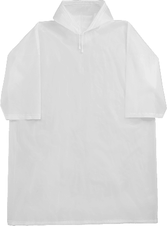Regencape Erwachsene transparent happy rain