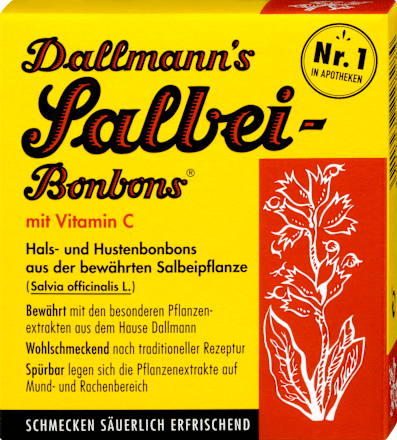 Salbei Hals- und Hustenbonbons Dallmann's