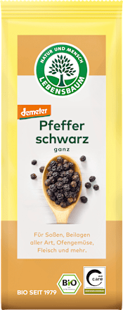 Pfeffer Schwarz ganz demeter LEBENSBAUM