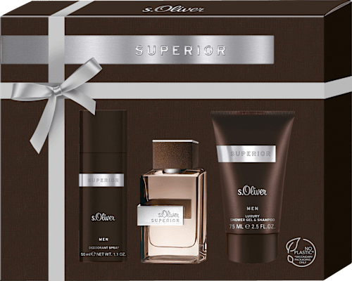 Geschenkset Superior Men 3tlg s.Oliver