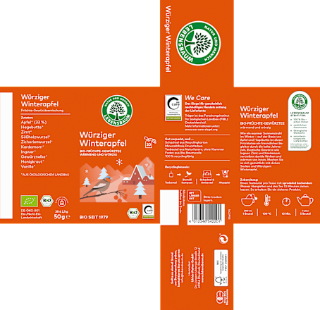Früchte-Gewürztee Würziger Winterapfel LEBENSBAUM