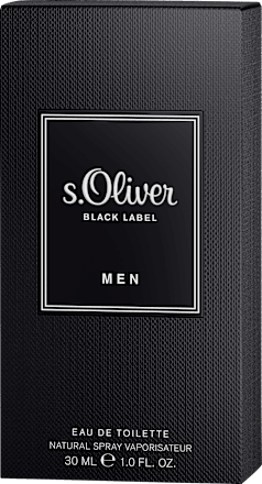 Eau de Toilette Black Label Men s.Oliver