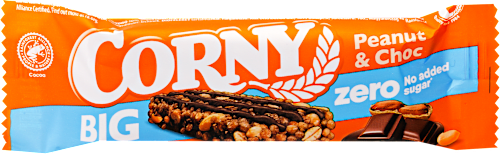 Zero Big müzliszelet, földimogyorós-csokoládés Corny