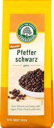Pfeffer Schwarz ganz demeter LEBENSBAUM