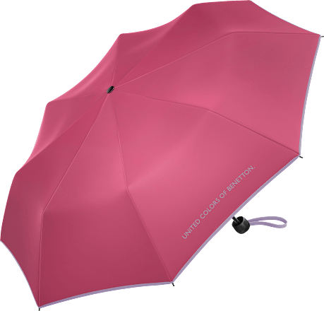 Чадър Super Mini, розов United Colors of Benetton