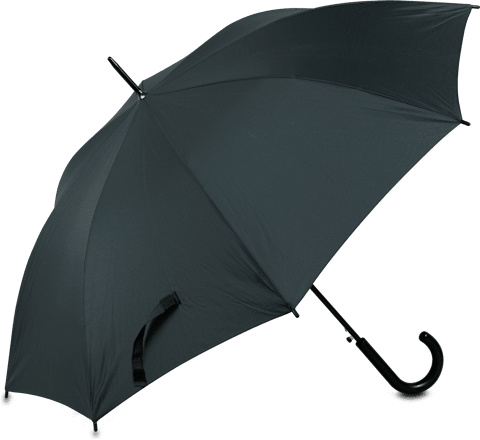 Regenschirm Automatik schwarz happy rain