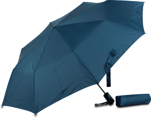 Taschenschirm Automatik navy happy rain