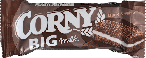 Žitna ploščica Milk Dark & White Corny