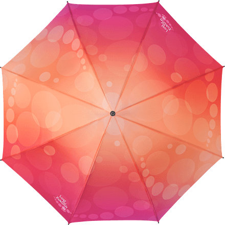 Stockschirm Automatik "50 Jahre dm" happy rain
